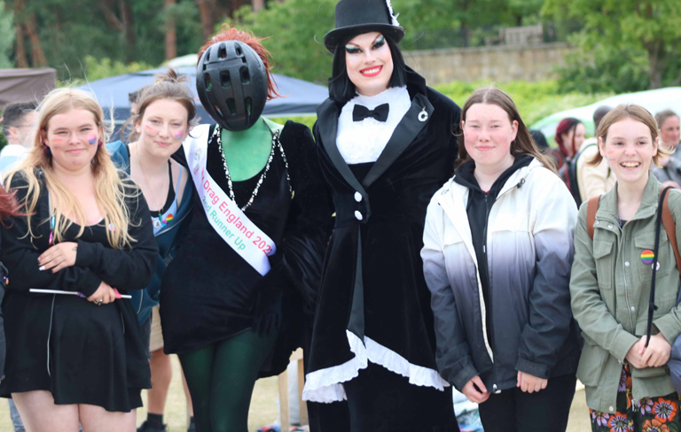 Mr Gay Europe Event at Alnwick Gardens